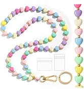 Toykee Lanyards for Id Badges and Keys for Women Teacher - Colorful Beaded Card Holders