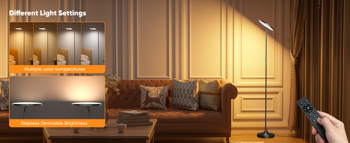 dimmable floor lamp