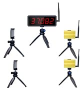 Ousmile Wireless Laser Timer for Sprints, Stopwatch for Track 40 60 Yard Dash, Laser Sprint Timer...