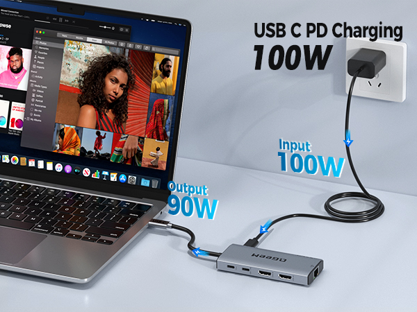 100W usb c pd charging