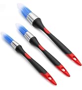 Coltree 3 Pack Trim Paint Brush Set, Small Paint Brushes for Walls, Trim, Touch Up, and Edging – ...