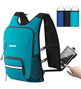 HOZMOZ 10L Small Hiking Backpack For Women Men, Lightweight Travel Packable Back Pack, Foldable C...