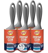 Scotch-Brite Everyday Clean Lint Roller, Lint Remover for Pet Hair, Dark Clothes, Furniture, and ...