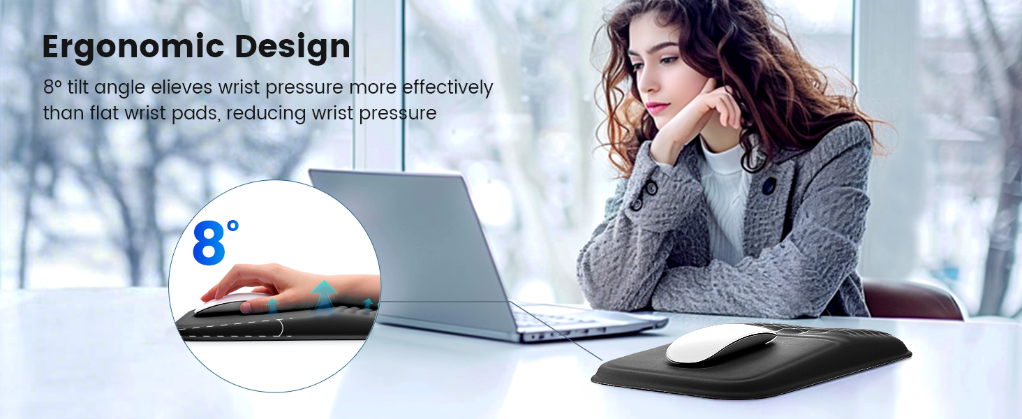 mouse pad with wrist rest mouse pads for desk ergonomic gaming mouse pad with wrist support