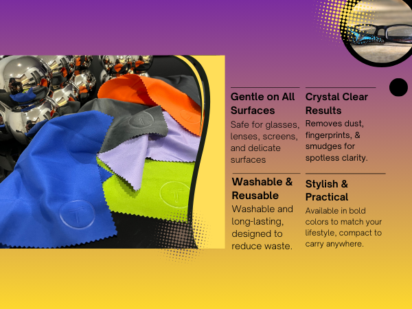 Ultra dense Microfiberlens cloth