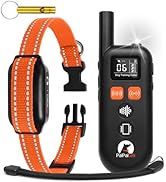 PaiPaitek Vibrating Dog Collar No Shock - 3300ft Dog Training Collar with Remote for 10-120lbs Sm...