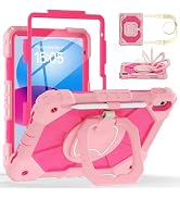 Case for iPad A16 11th/10th Generation 11/10.9 Inch 2025/2022, Dinines Full-Body Drop Protection ...
