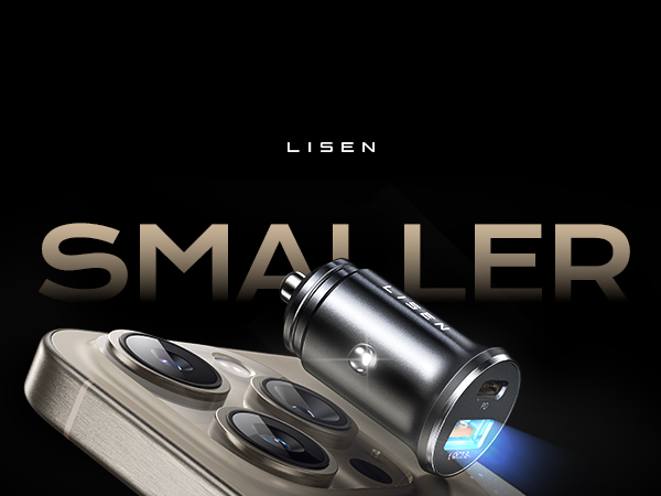 Usb c car charger adapter