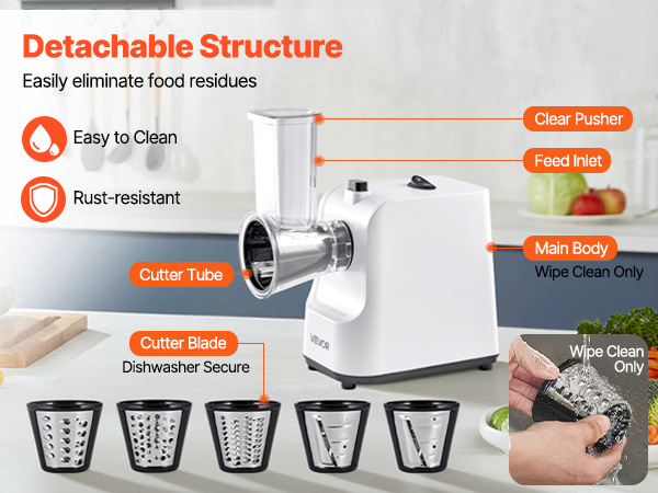 electric shredder for food