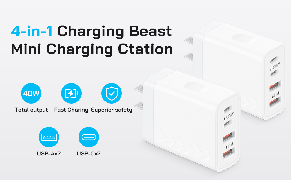 usb charger block
