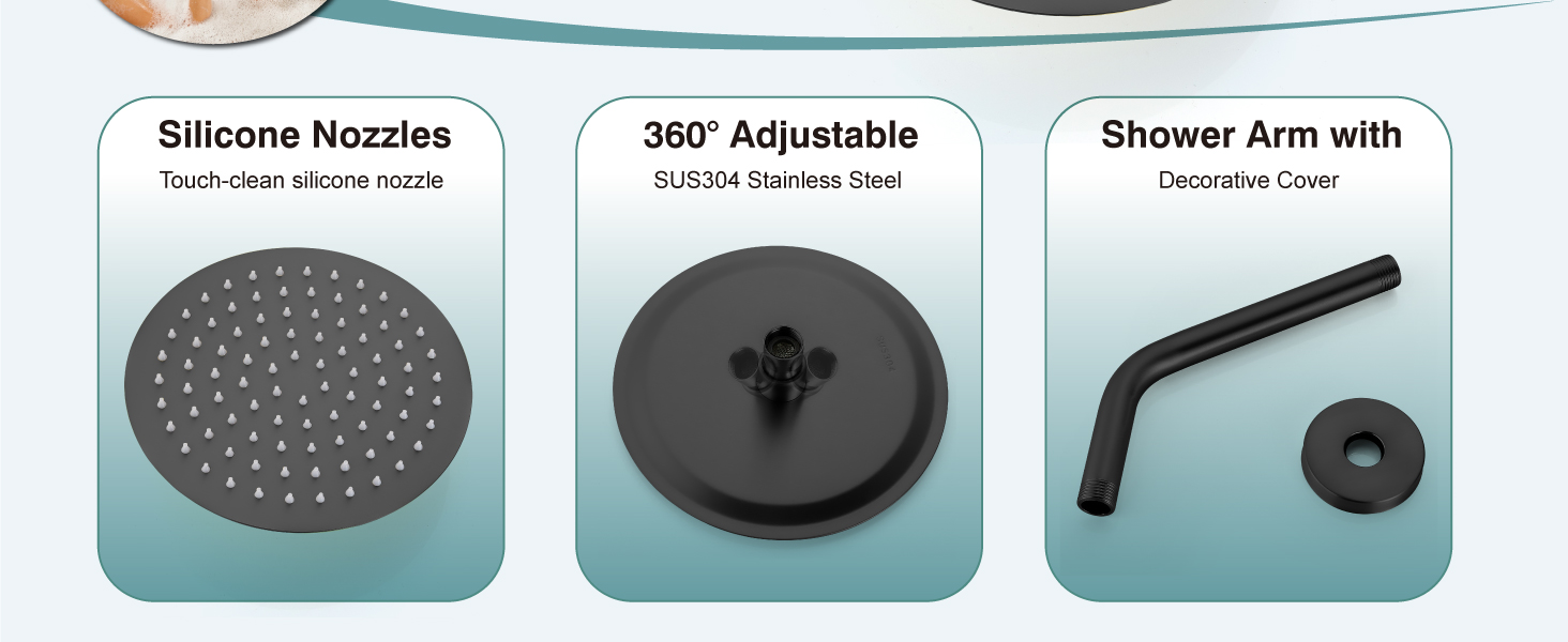 shower faucet set