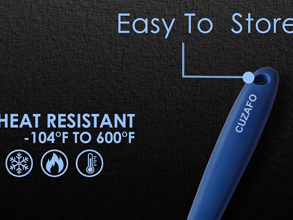 silicone spatula heat resistant dishwasher safe bpa free