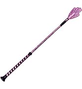 Jeffers Equine Glitter Hand Bat – 20 Inch Horse Riding Crop Stick with Black Grip Handle for Eque...