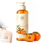 Deodorizing Persimmon Body Wash for Old People Smell, Moisturizing Mature Skin, Renewing & Purify...