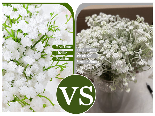 babys breathe artificial flowers
