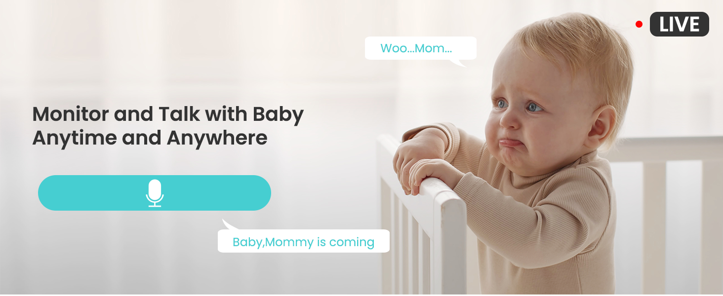 a baby in a crib with a text that reads, ` ` baby.......................