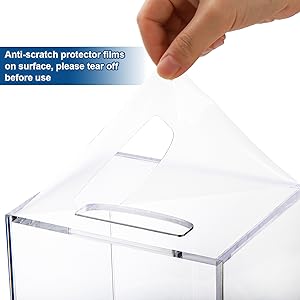 Acrylic DVD/CD Storage Box