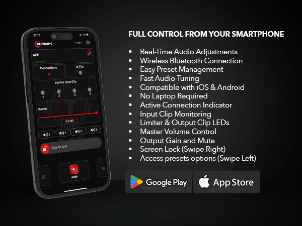 Taramps DSP PRO 2.4 BT+ with EQ, Crossover and Bluetooth Connectivity