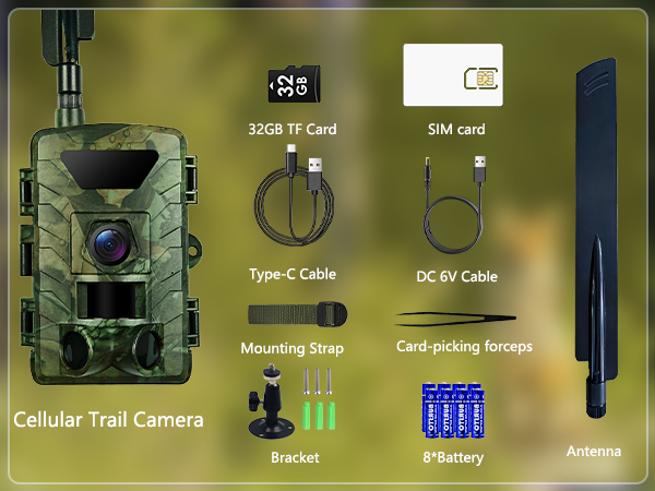 trail cameras with night vision motion activated waterproof