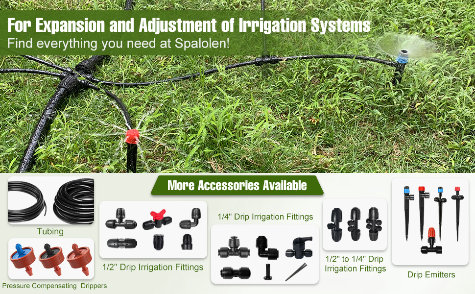 1/4 drip irrigation tubing
