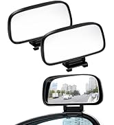 WildAuto blind spot mirror 2 pack, Large Side mirror blindspot with Broader vision, adjustable vi...