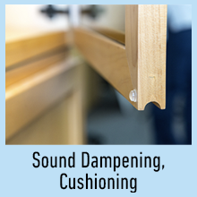 Sound Dampening Cabinet Bumpers
