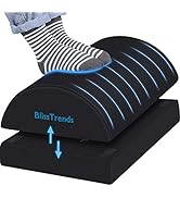 BlissTrends Foot Rest for Under Desk at Work-Versatile Foot Stool with Washable Cover-Comfortable...