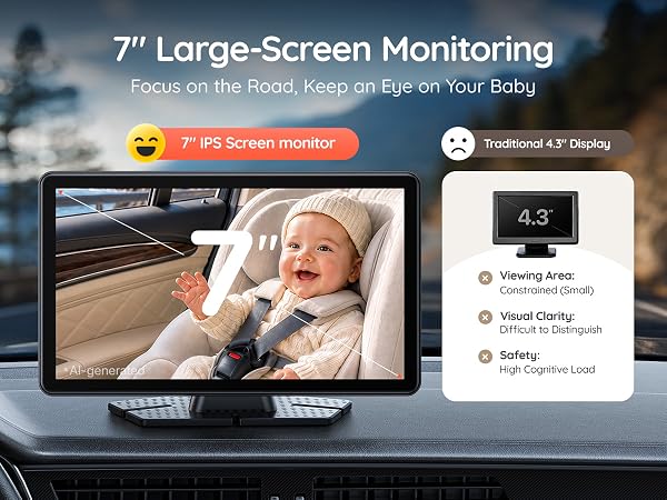 larger screen size for better view