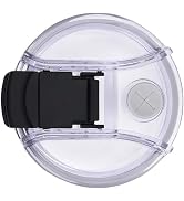 1Pc Transparent Tumbler Lids compatible for Stanley 40 Oz Tumbler,Flip Spill Stopper Lid, Spillpr...