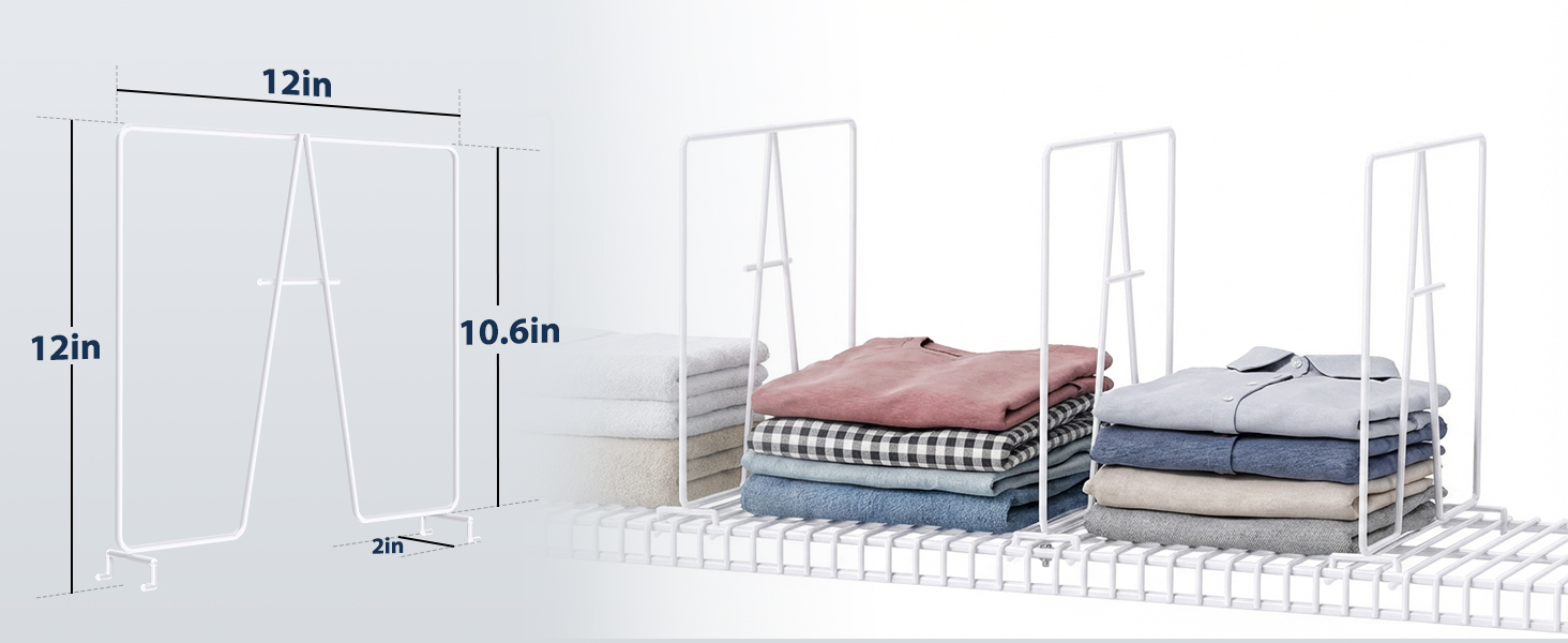 Wire Shelf Dividers