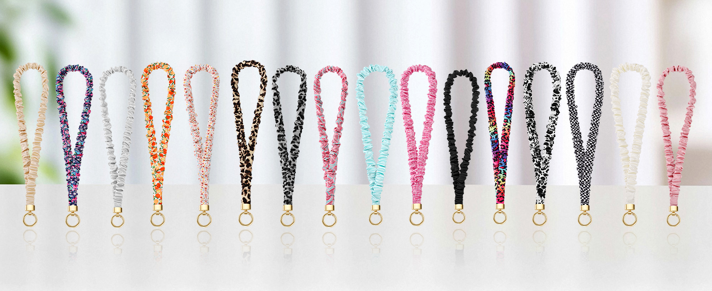 Junyuerly Stretchy Neck Lanyards