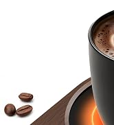 MQFORU Retro Coffee Mug Warmer, 36W Fast Heating with 9 Temp Settings & 0.5-9H Timer, Auto Shut-O...