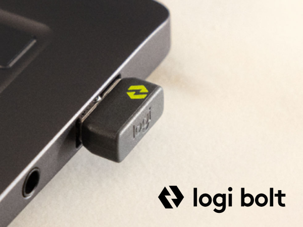 zoom of logi bolt usb receiver for m240 for business wireless ambidextrous mouse