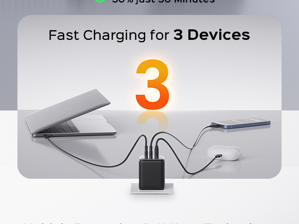 fast charging for 3 devices