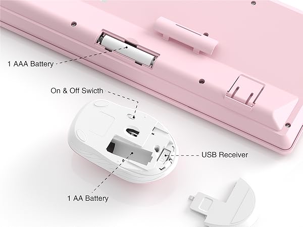 wireless keyboard and mouse
