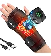 Cordless Wrist Heating Pad for Arthritis and Carpal Tunnel Relief, Hand Heating Pad Heated Wrist ...