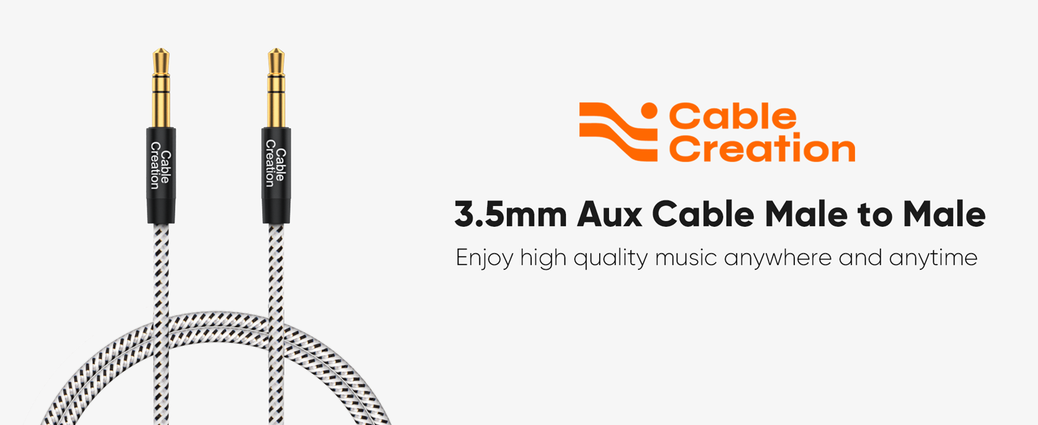 3.5mm Aux Cable Male to Male