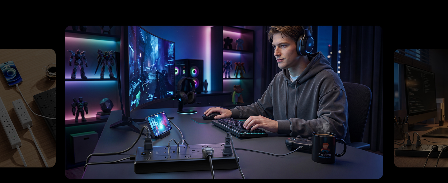 gaming power strip