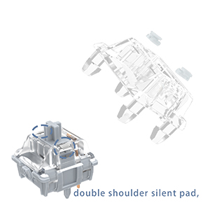 gateron-zero-degree-00-fully silent-linear-switches-