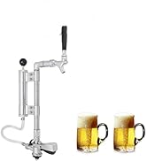 G5/8 Heavy Duty Beer Keg Pump Kit 8inch Keg Tap Keg Pressurize Pump Kit with Dispenser Beer Fauce...
