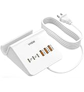 VHBW USB C Charger Block,6 Port 3A and 3C Multiple USB Charging Station,35W Fast USB C Charging P...