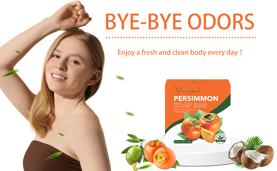Persimmon soap