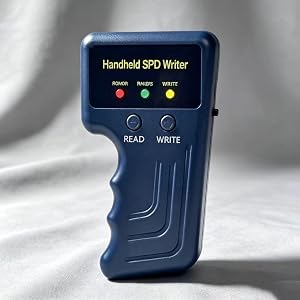 Portable handheld RFID card writer exterior