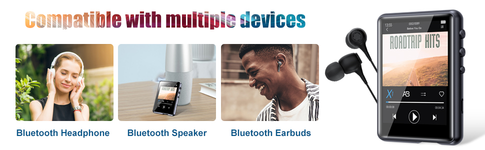 MP3 player with Bluetooth