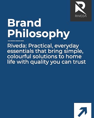 brand philosophy Riveda practical everyday essentials that bring simple colorful solutions at home