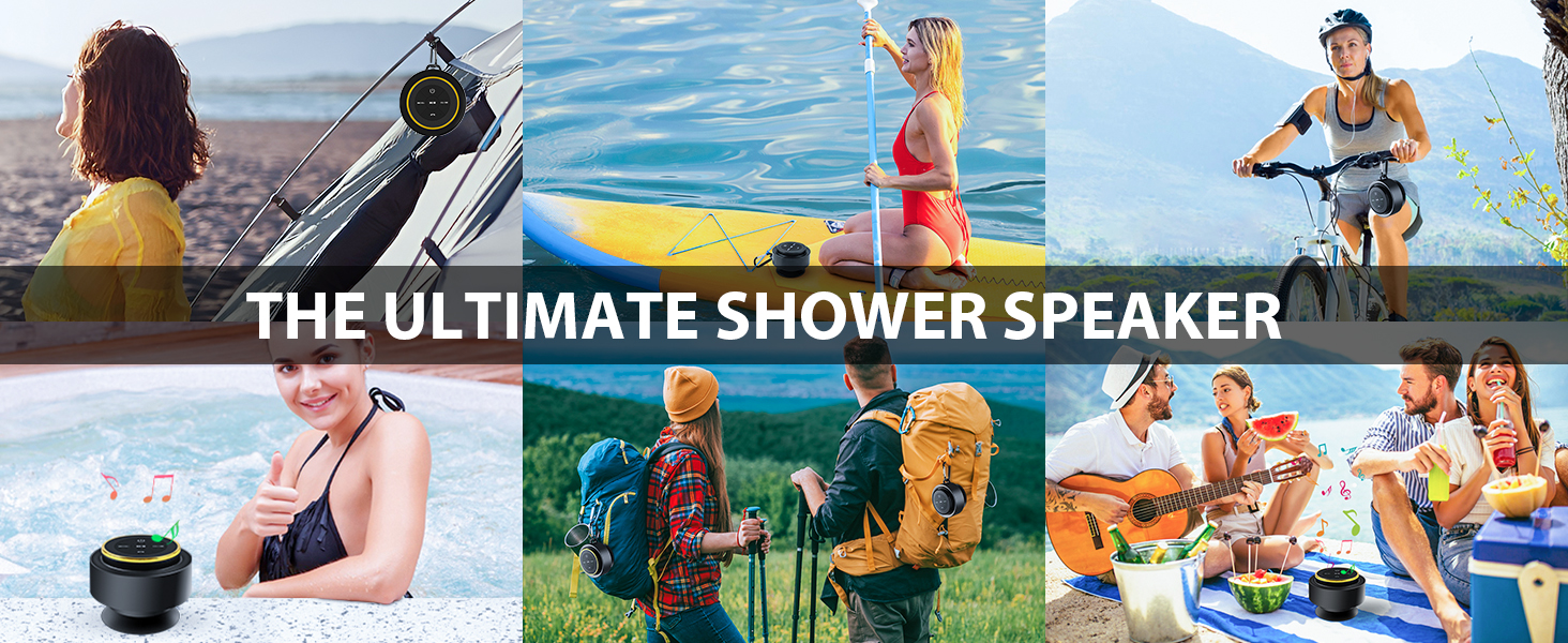 Shower Bluetooth speaker