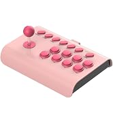 RALAN Arcade Fight Stick, Street Fighter Arcade Game Fighting Joystick with Turbo & Macro Functio...