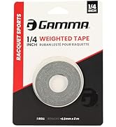 Gamma Weighted Tape – Adjustable Paddle & Racquet Weight for Enhanced Control, Power & Speed – Cu...