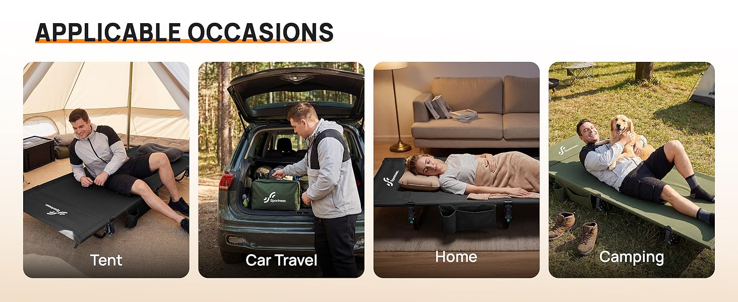 camping cot