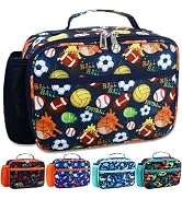 RHCPFOVR Kids Lunch Bag - Insulated Lunch Box for Boys Girls,Washable Lunch Bag and Reusable Todd...